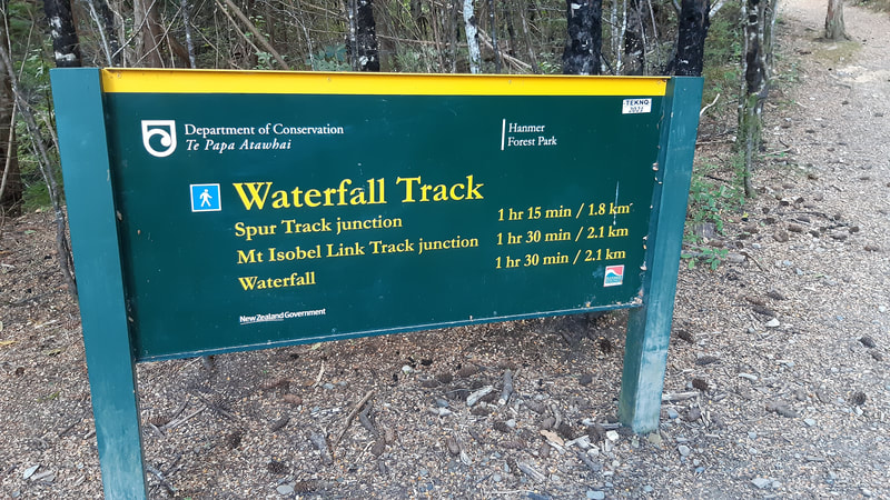 Waterfall track Hanmer Springs