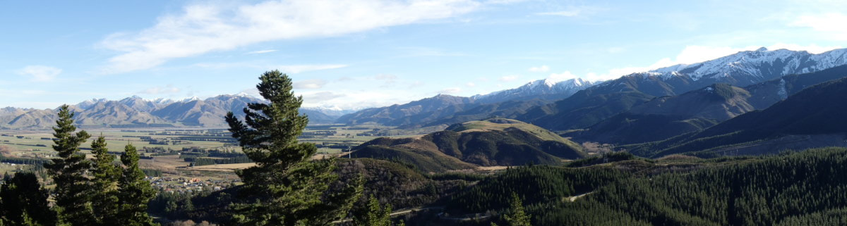 Hanmer Springs Conical Hill view